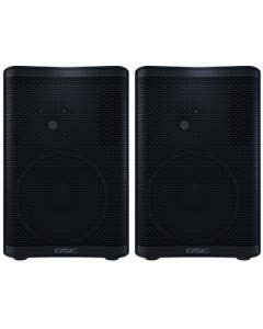 QSC CP8 1000-Watt 2-Way Full Range Compact Powered Loudspeaker Pair