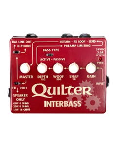 Quilter INTERBASS Bass Direct Box and Pedalboard Power Amp