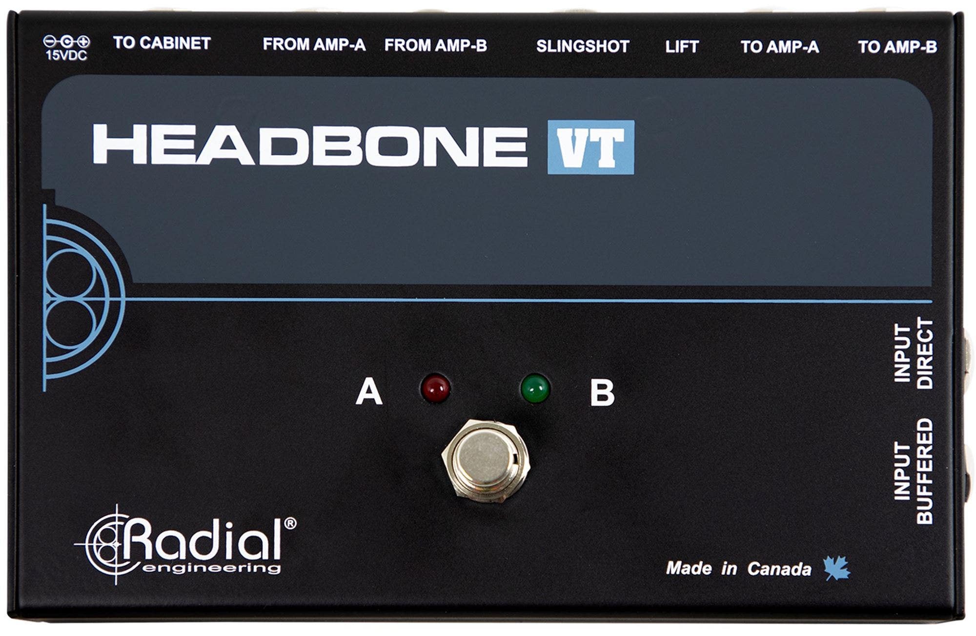 Radial Headbone VT Tube Amplifier Head Switcher