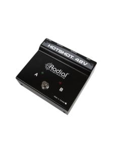 Radial HotShot48V Phantom Power Supply/Footswitch