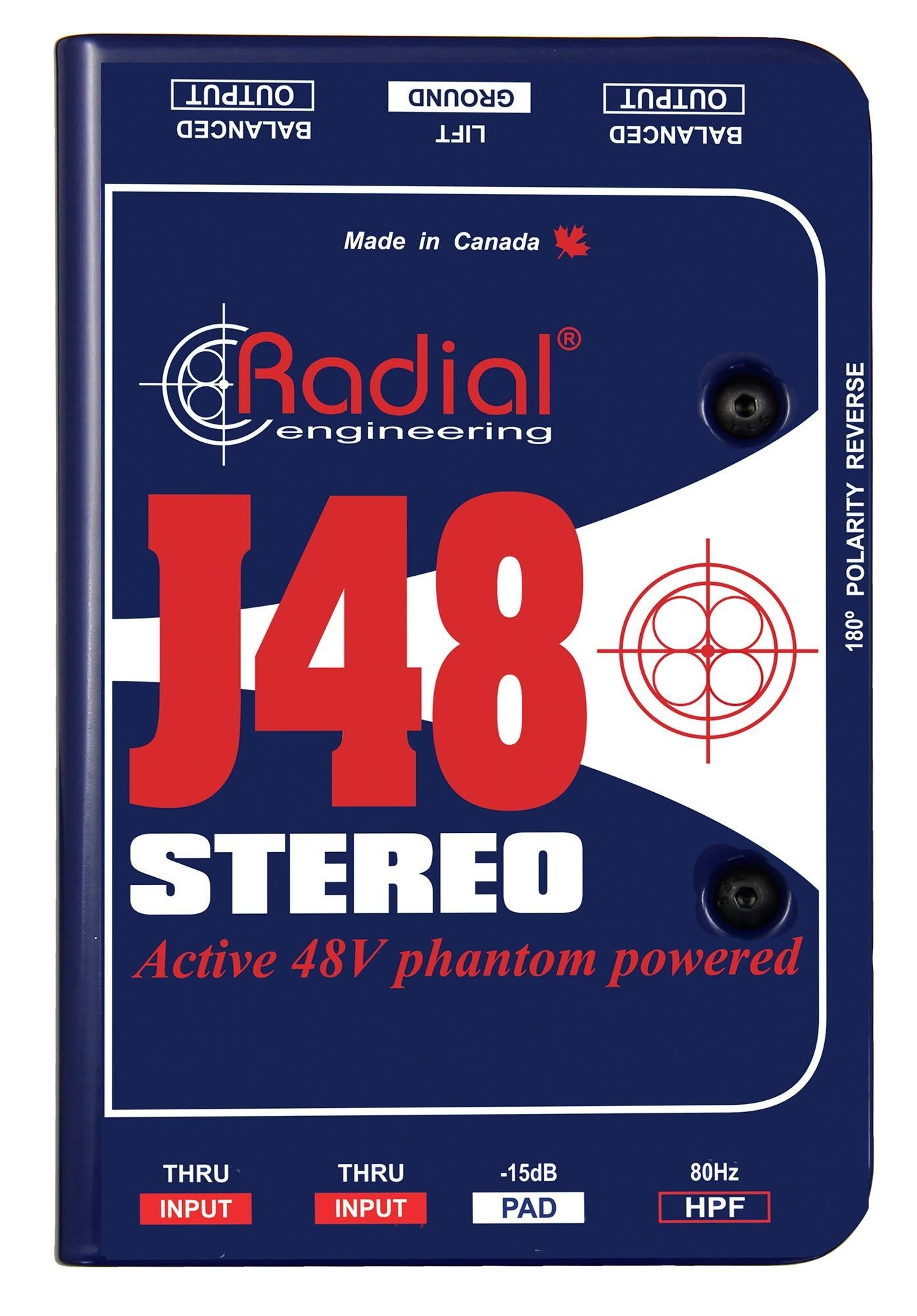 Radial J48 Stereo Active Direct Box