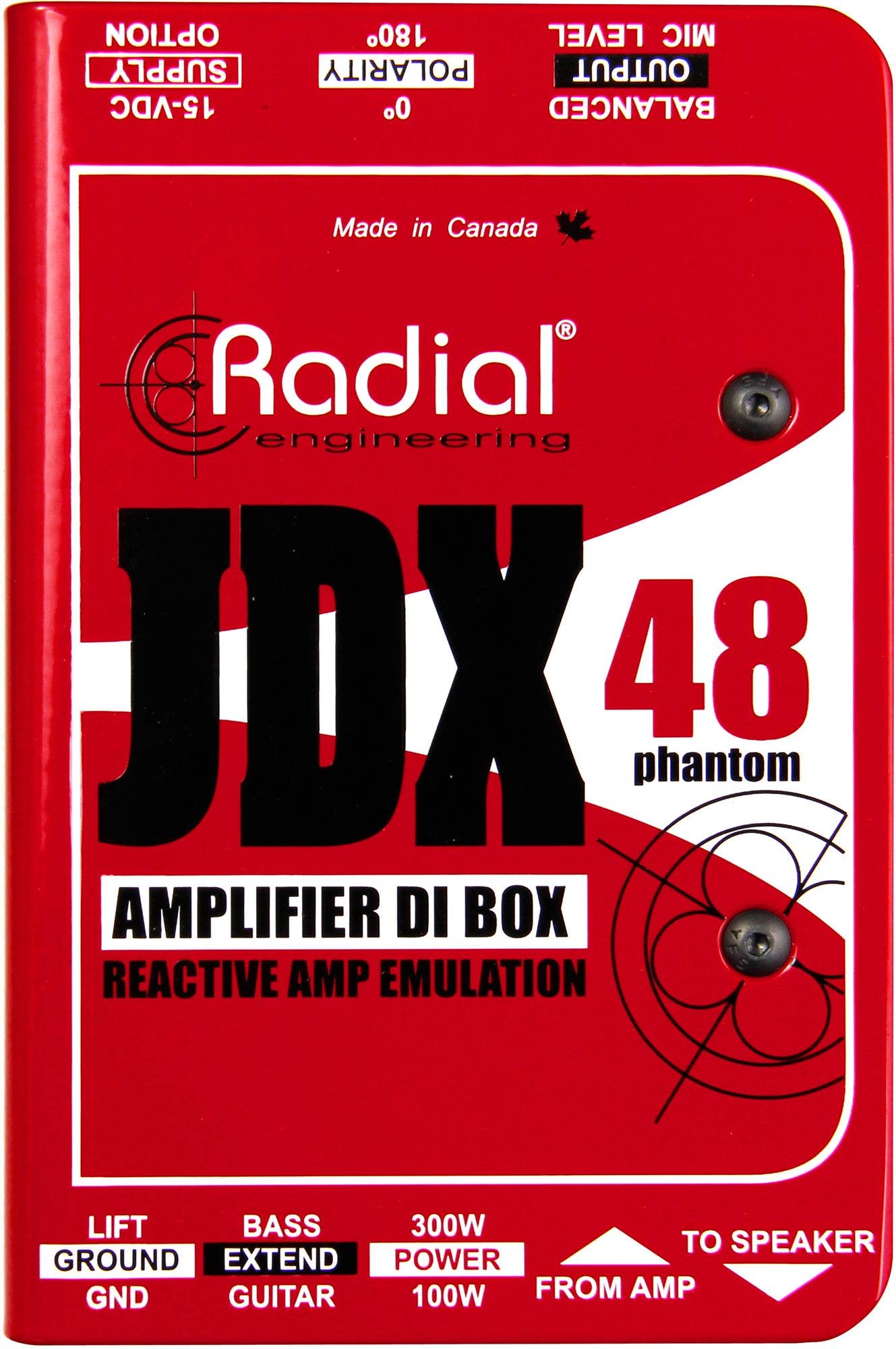 Radial JDX48 Reactor Guitar Amp Direct Box