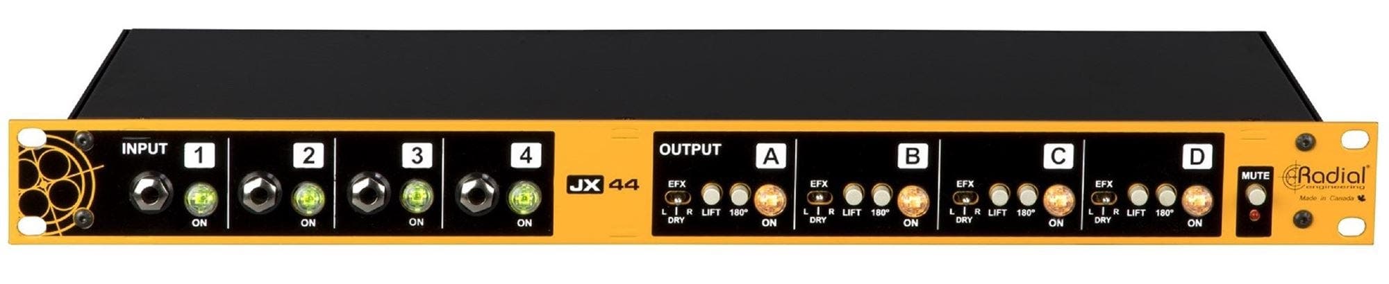 Radial JX44 V2 Guitar And Amp Switching And Routing System