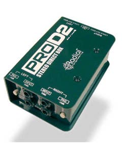 Radial Pro D2 Stereo Passive Direct Box