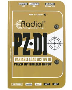 Radial PZDI Active Direct Box for Acoustic Instruments