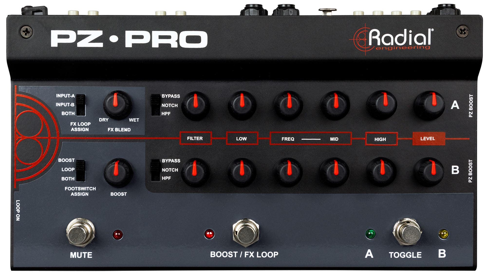 Radial Pz-Pro Dual Channel Acoustic Preamp