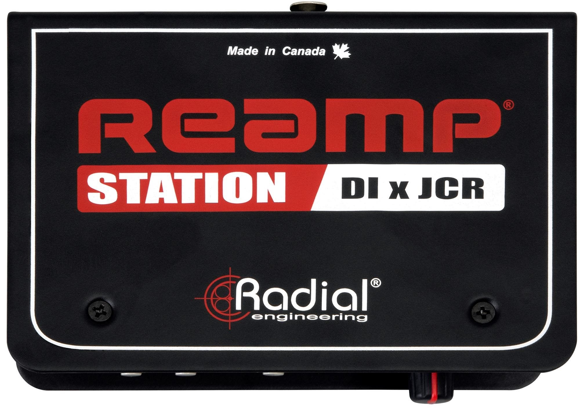 Radial Reamp Station Combination Active Direct Box and Reamp JCR