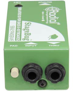 Radial StageBug SB2 Passive Acoustic Instument Direct Box