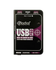 Radial USB Pro Stereo Direct Box
