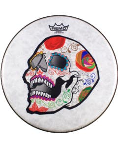 Remo Artbeat Candy Skull Drumhead 14 Inch Jose Pasillas