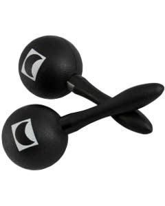 Rhythm Tech TCFMM True Color Fiber Maracas Mini Black