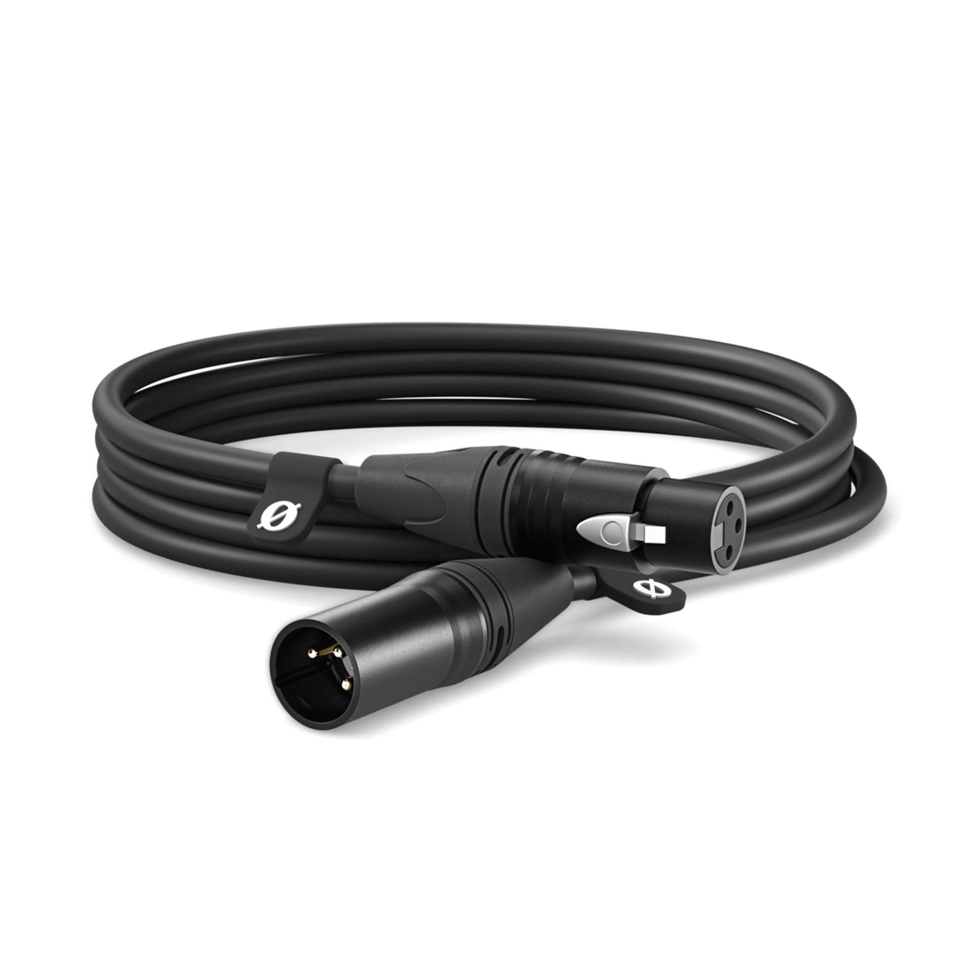RODE XLR3M XLR CABLE BLACK 3 Metres