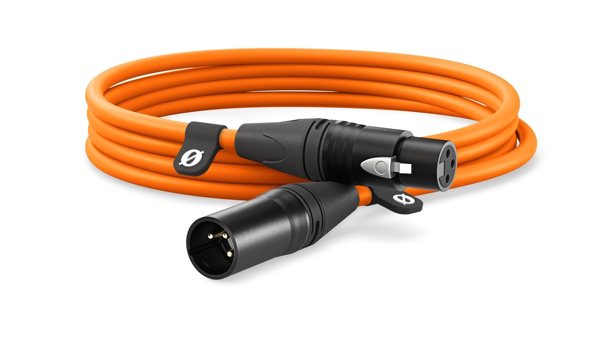 RODE XLR3M-O XLR CABLE ORANGE 3 Metres