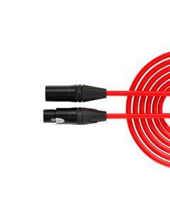 RODE XLR3M-R XLR CABLE RED 3 Metres
