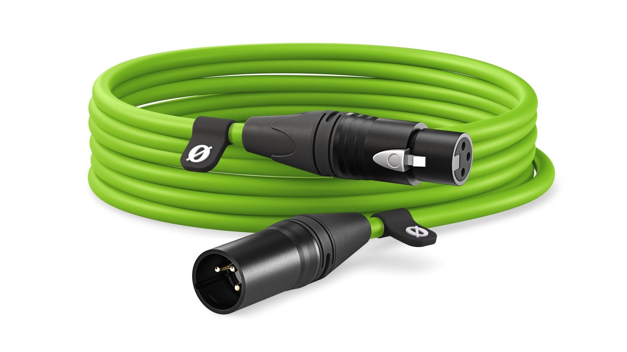 Rode XLR6M-G XLR CABLE GREEN 6 Metres