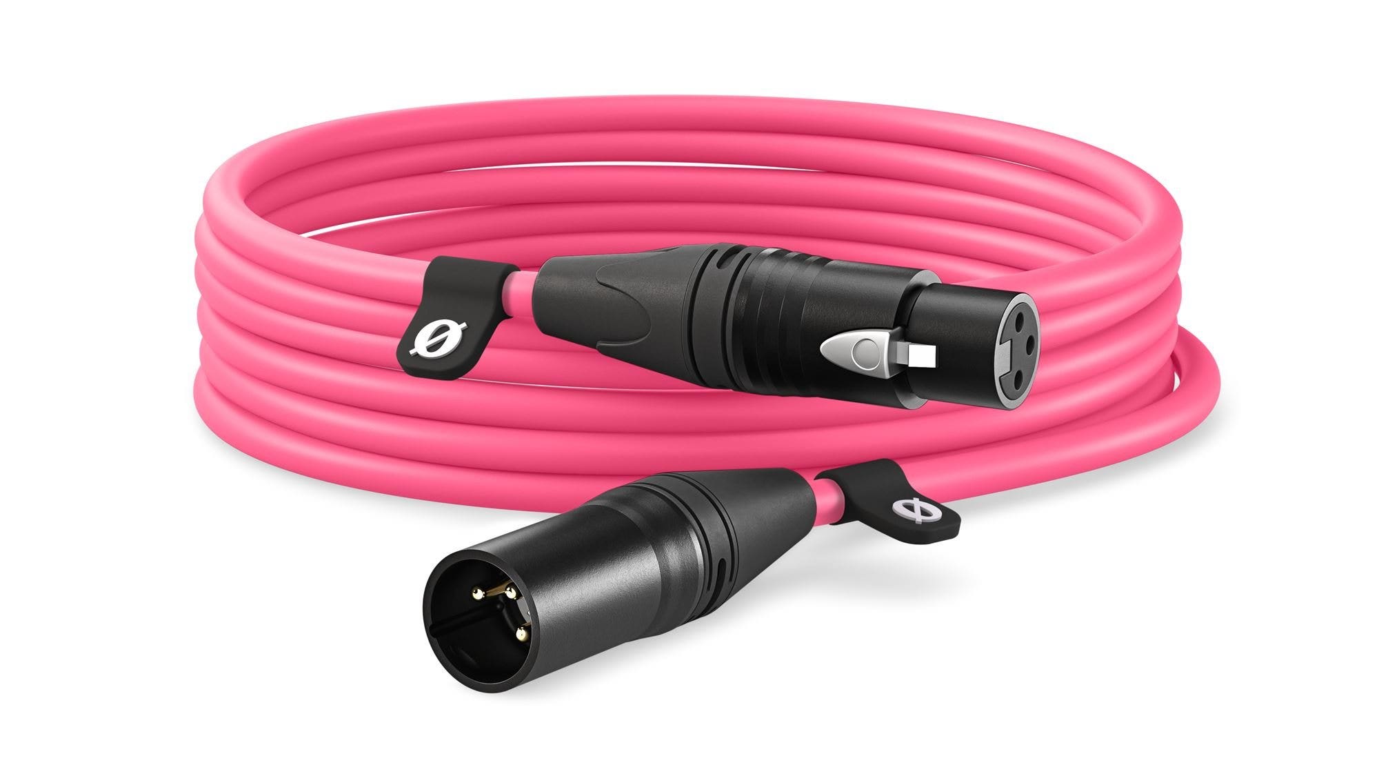 Rode XLR6M-P XLR CABLE PINK 6 Metres