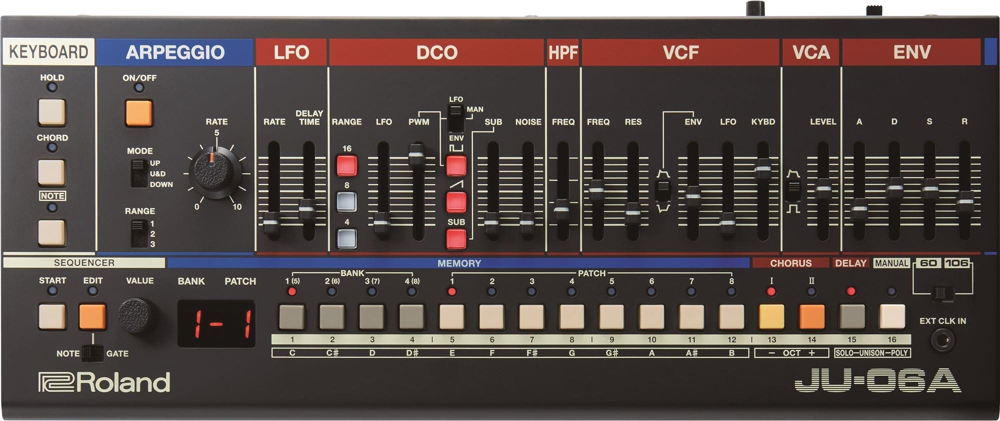 Roland JU06A Boutique Series Synthesizer
