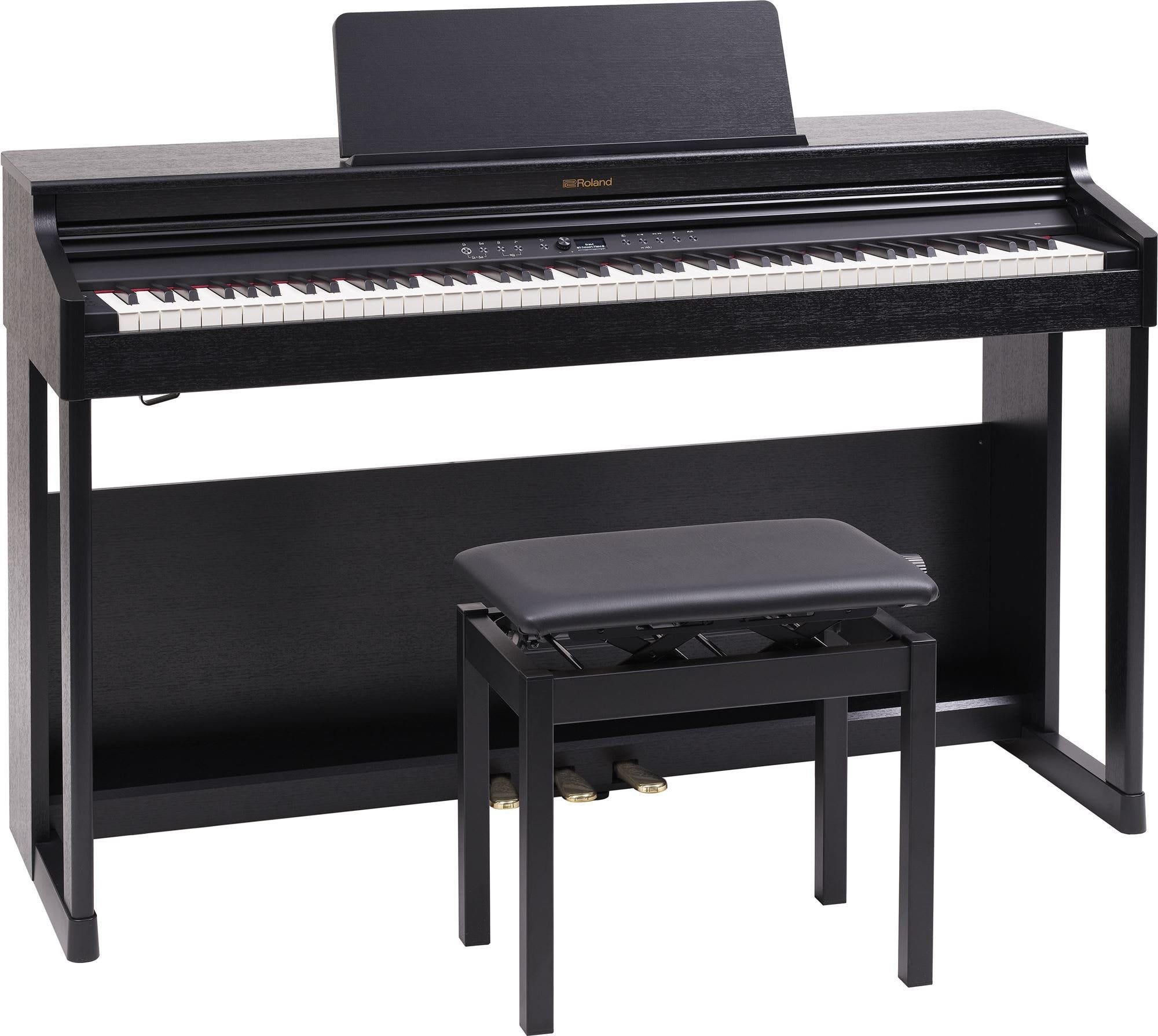 Roland RP701 Digital Home Piano in Contemporary Black