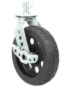 Rock-N-Roller RCSTR8X2BK 8" x 2" R-Trac Casters with Brake for R12