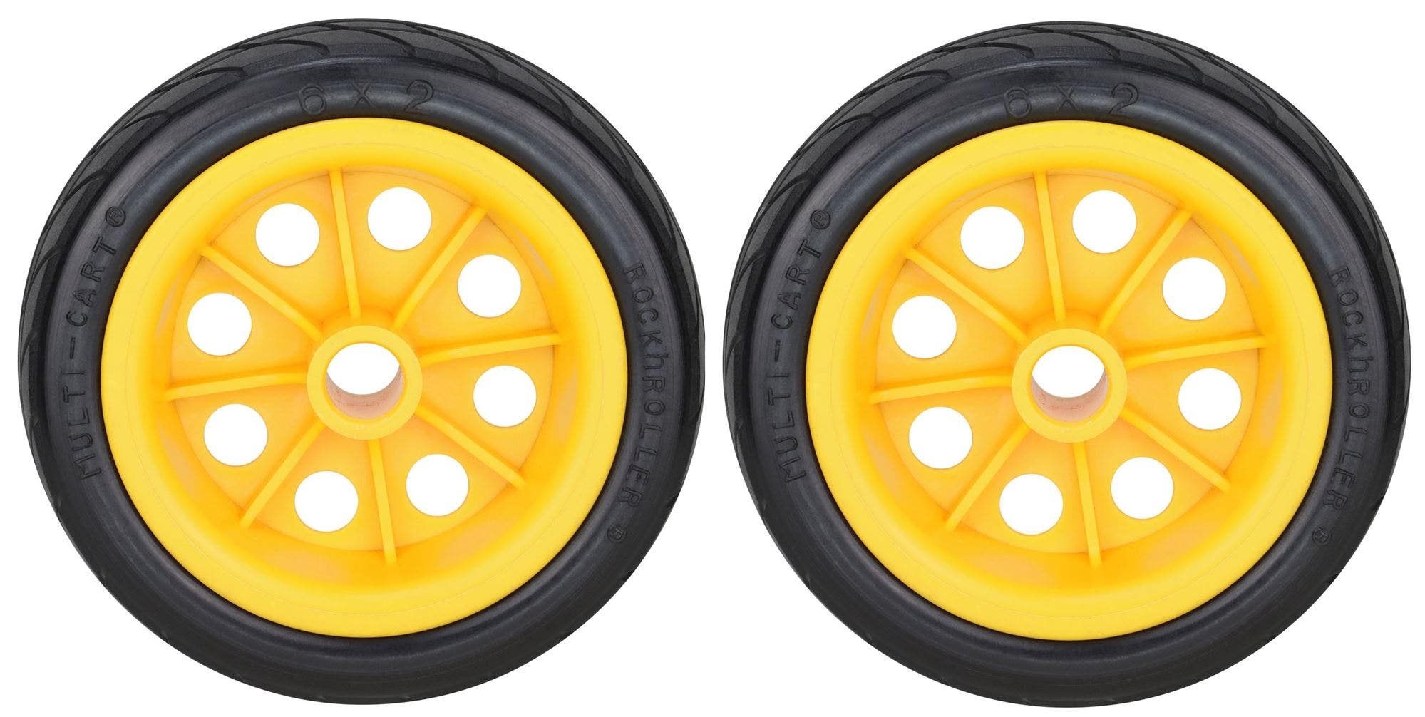 Rock-N-Roller RWHLO6X2 R-Trac Rear Wheels for R2G and R2 6" x 2"