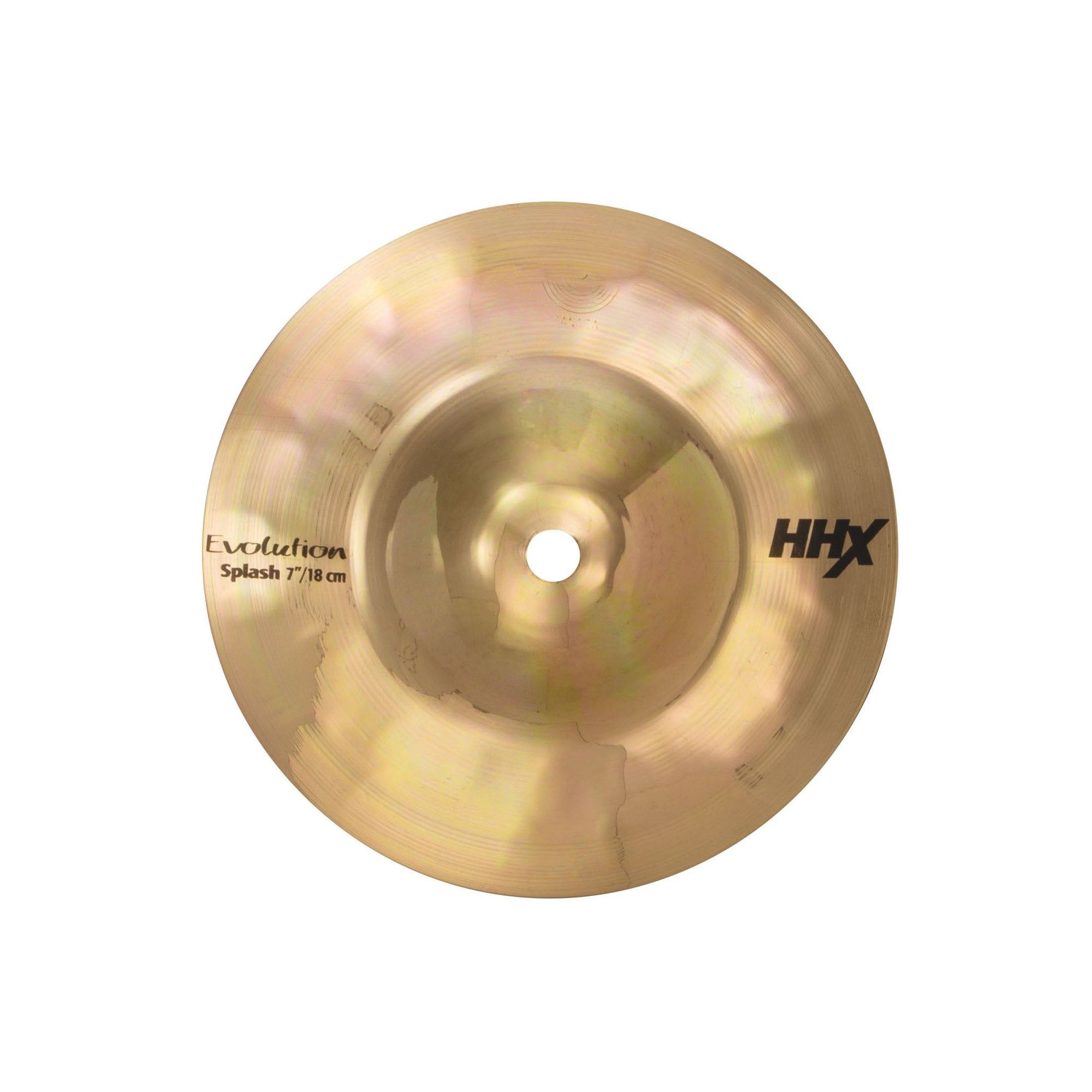 Sabian HHX 7 Inch Evolution Splash Cymbal Brilliant Finish