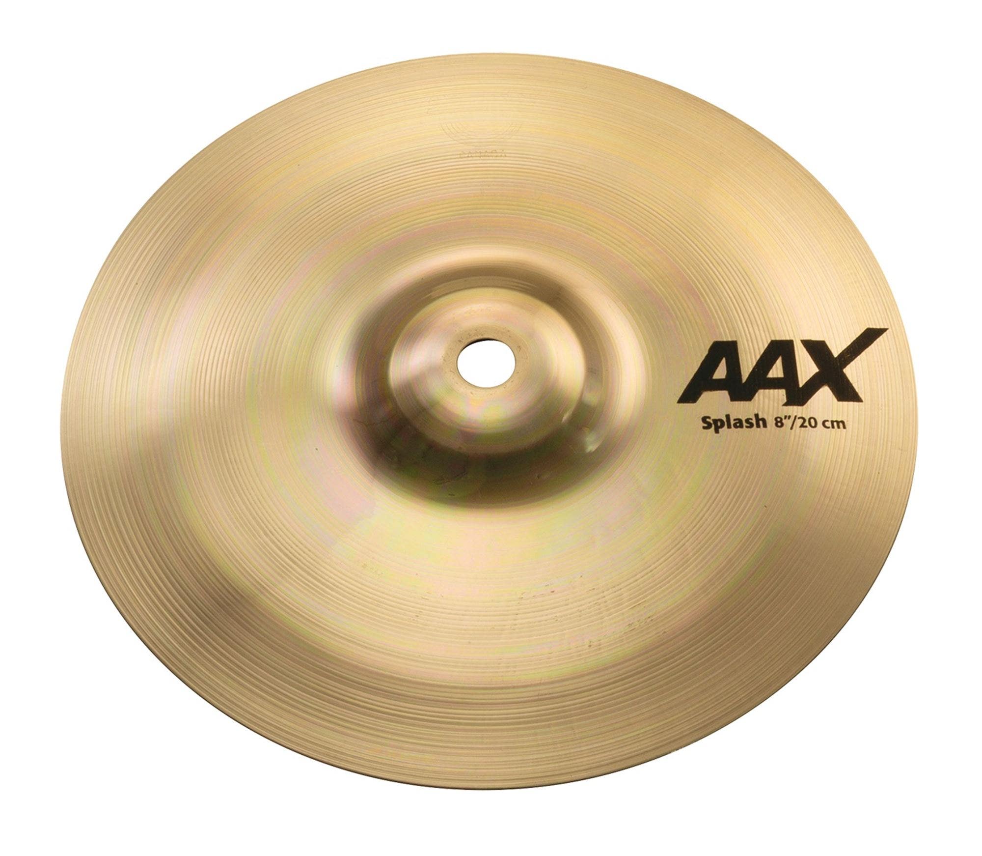 Sabian AAX 8 Inch Splash Cymbal  Brilliant Finish