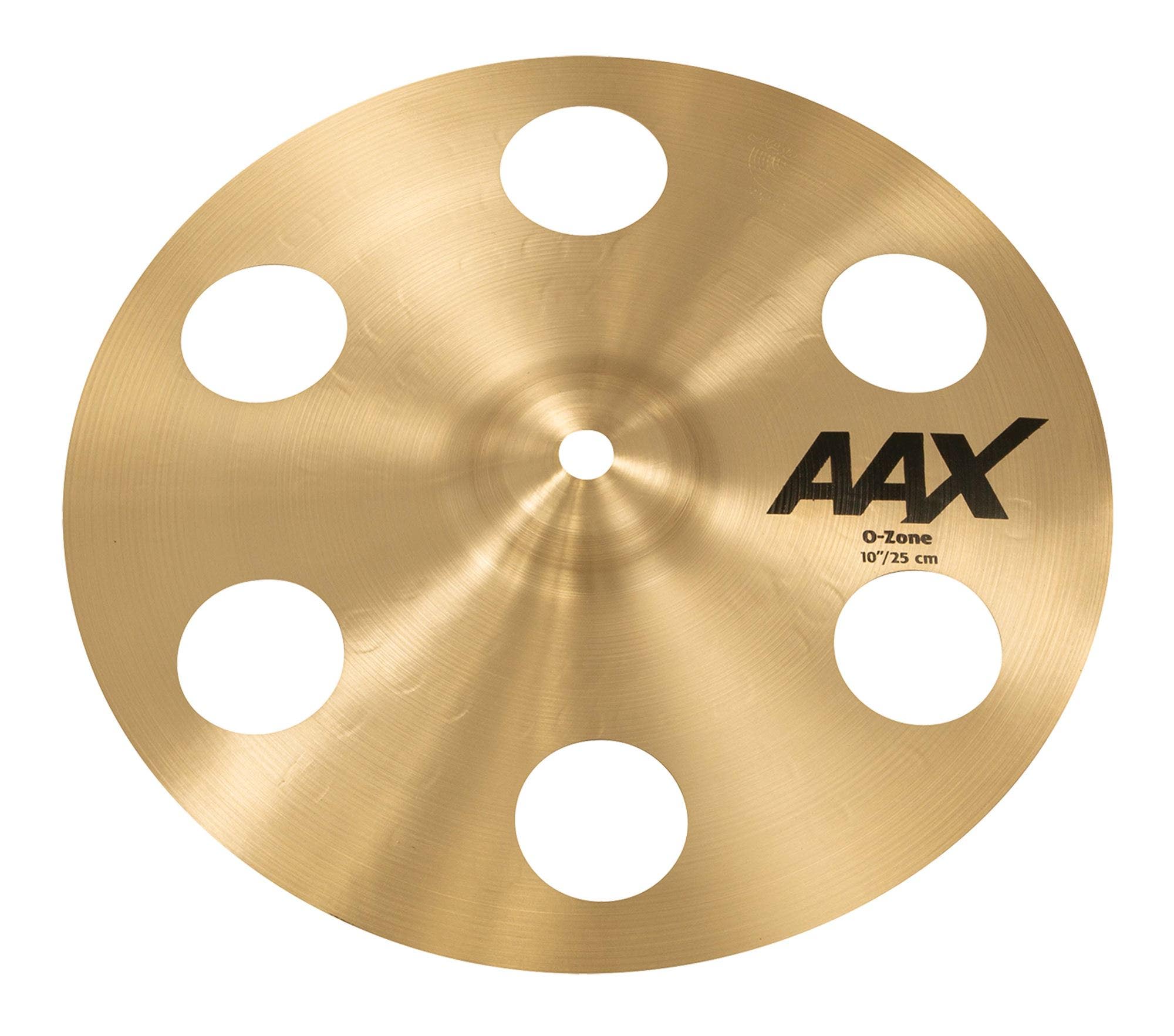Sabian AAX O-Zone 10 Inch Splash Cymbal Natural Finish