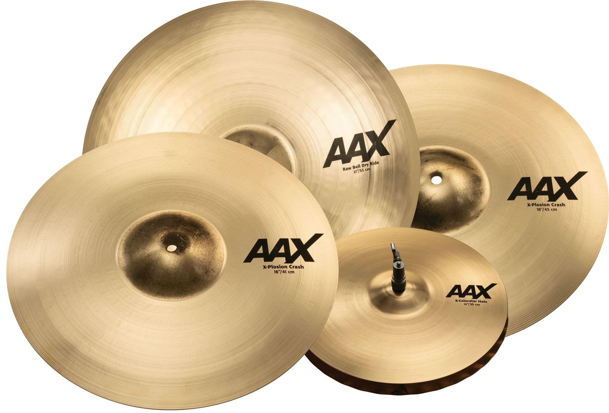 Sabian AAX RawXplosion Value Added Cymbal Set with 18" X-Plosion Crash