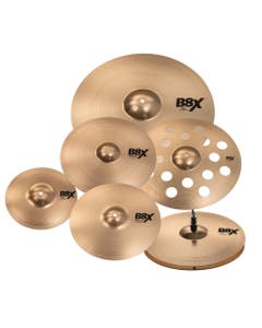 Sabian B8X Super Cymbal Set with 10" Splash and 18" O-Zone