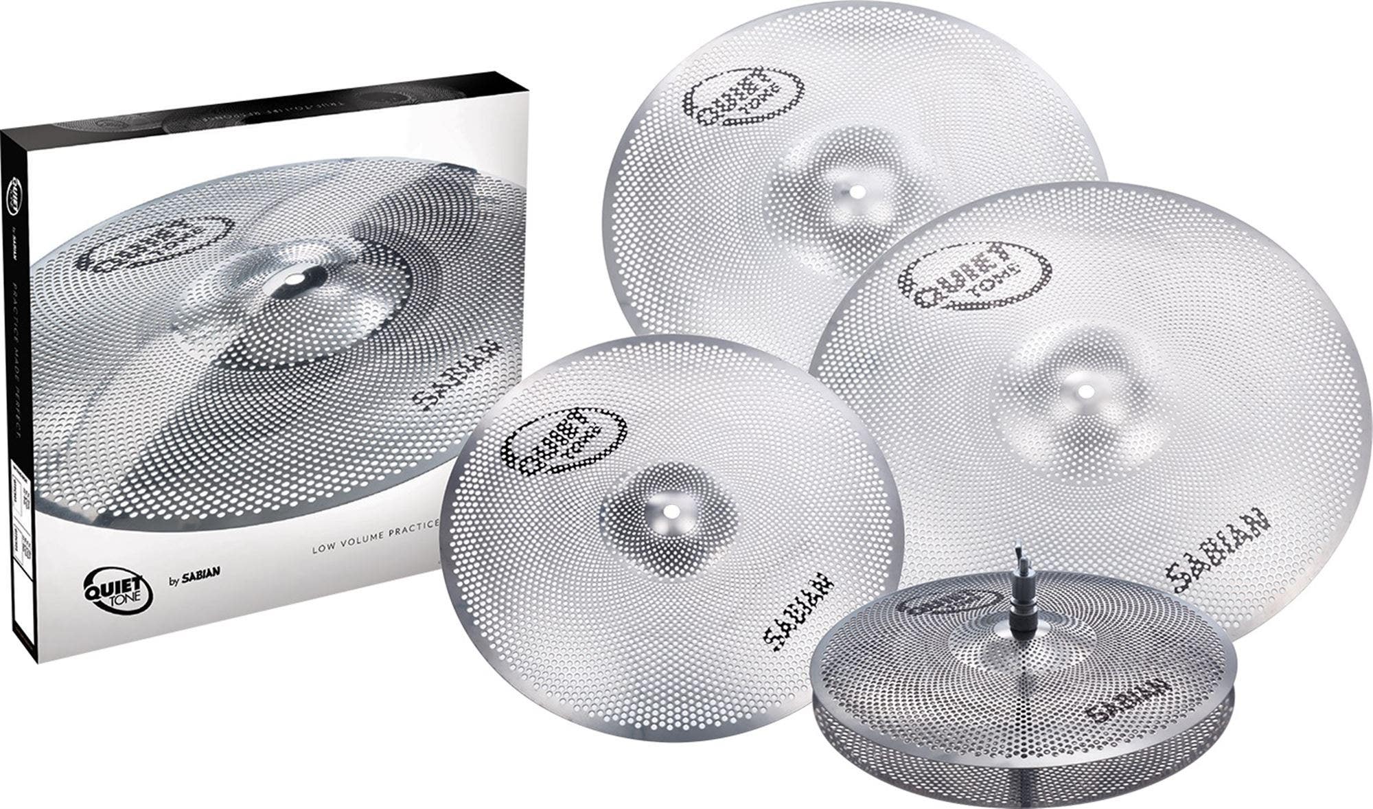 Quiet Tone QTPC504 Practice Cymbal Set