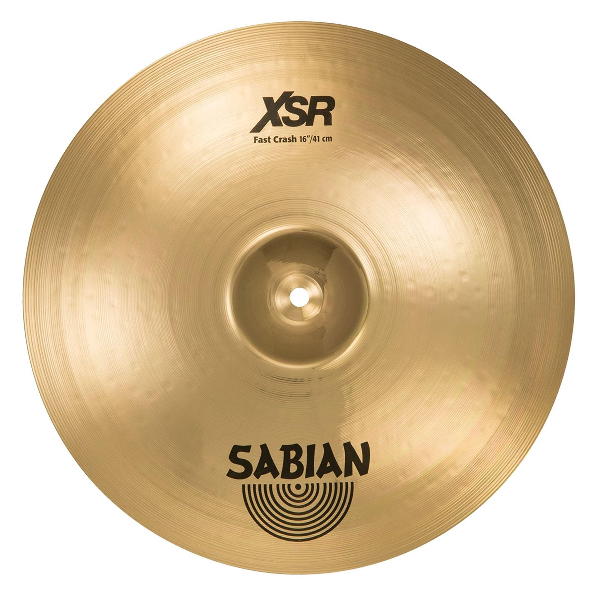 Sabian XSR1607B 16 Inch Fast Crash Brilliant Finish