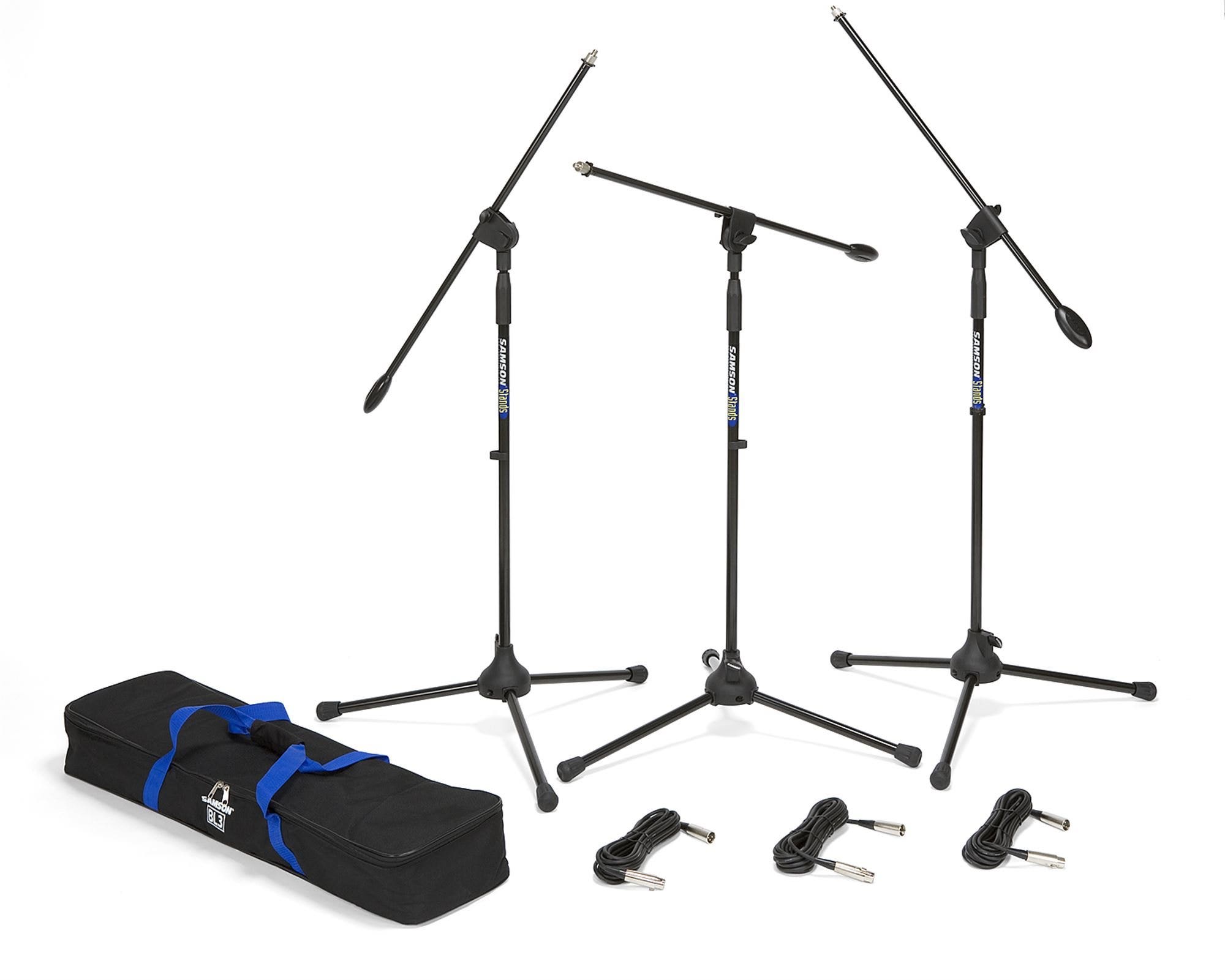 Samson BL3 Boom Stand and Cable 3 Pak