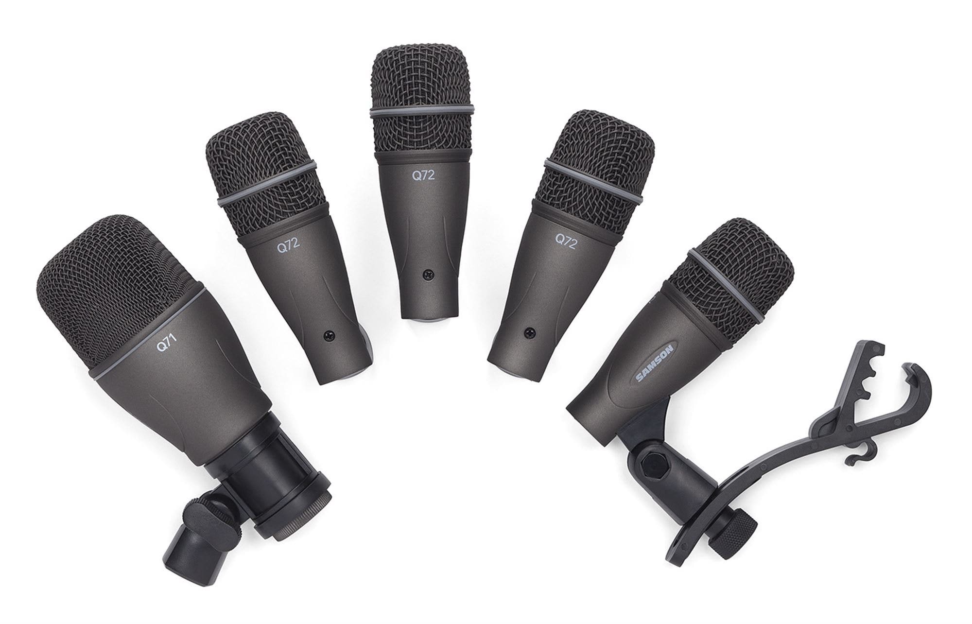 Samson DK705 5-Piece Drum Microphone Set