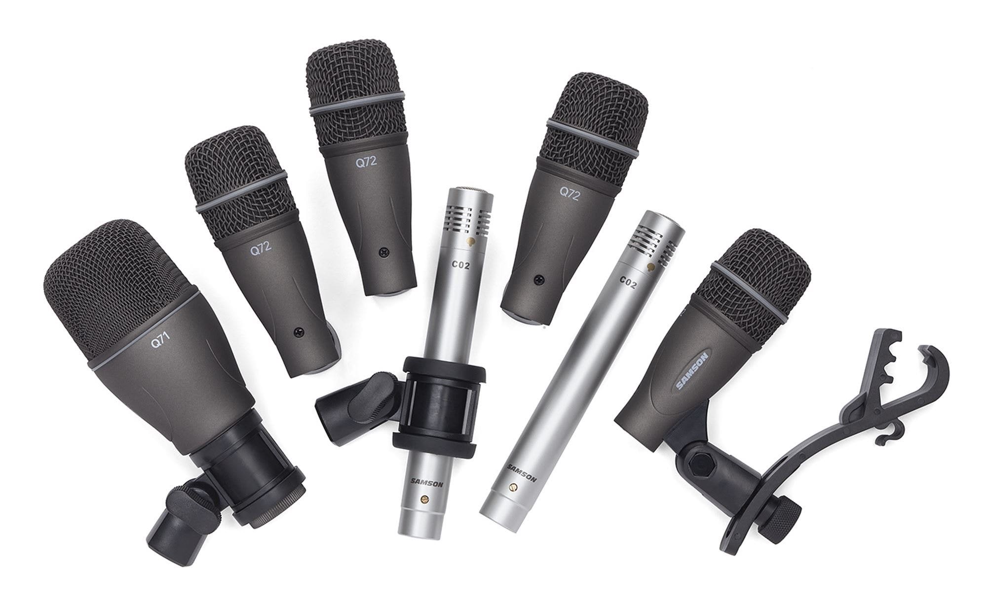 Samson DK707 7-Piece Drum Microphone Set