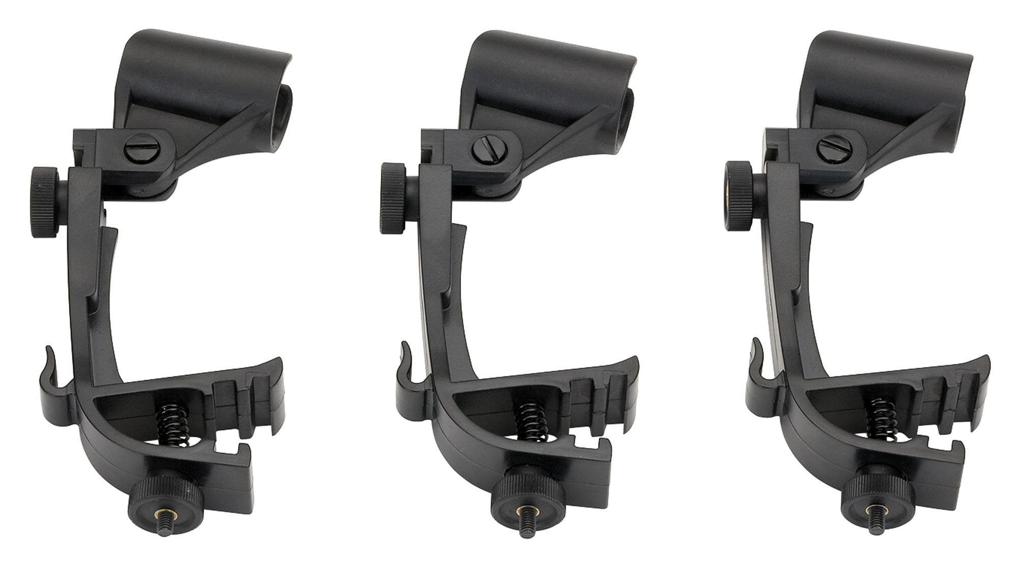 Samson SADMC100 DMC100 Drum Microphone Clip 3 Pack