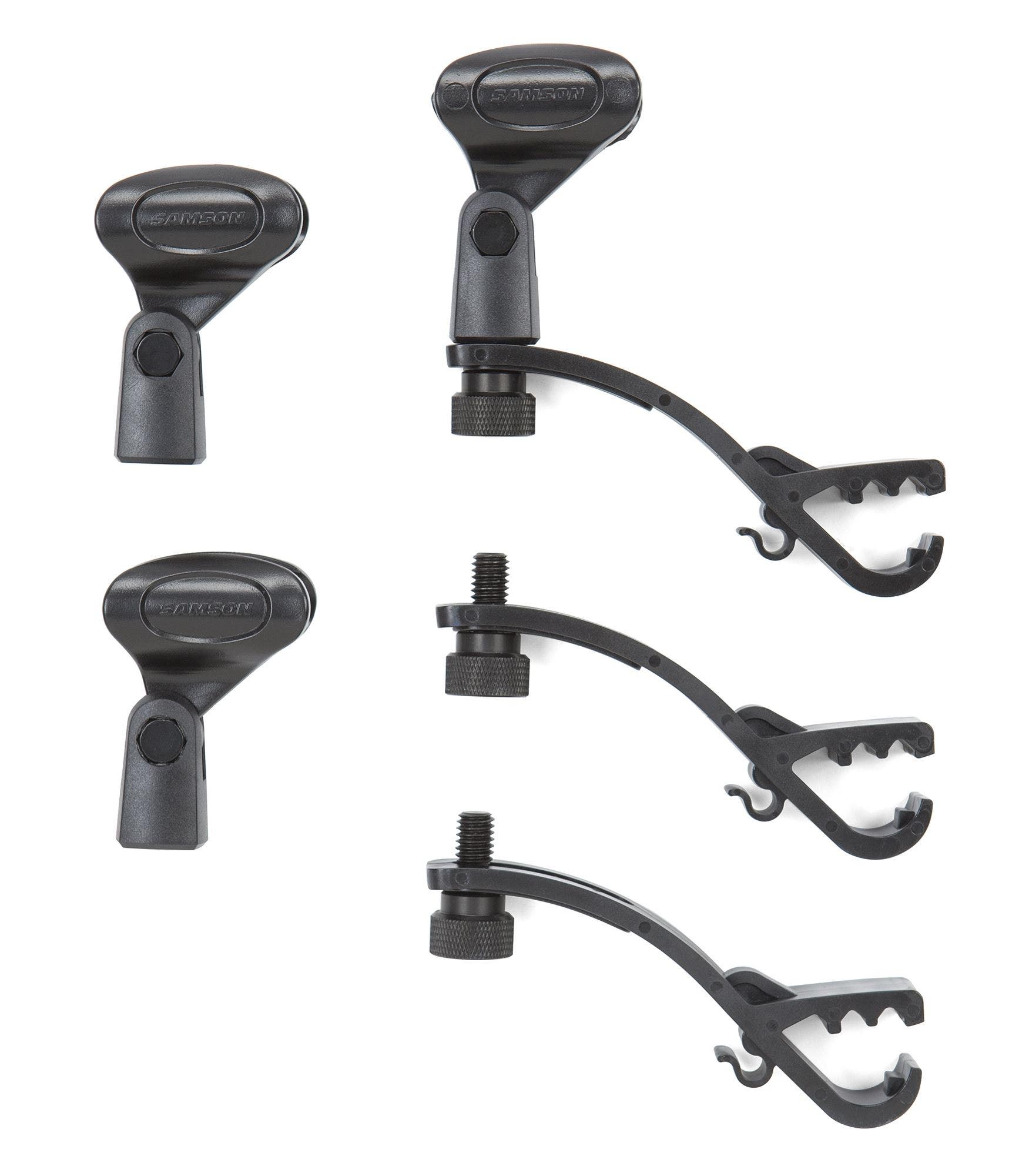 Samson SADMC200 DMC200 Drum Microphone Clip 3 Pack