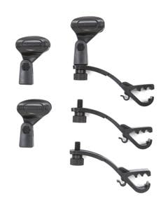Samson SADMC200 DMC200 Drum Microphone Clip 3 Pack