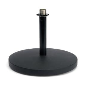 Samson D5 Desk Mic Stand 5" Circular Weighted Base Black
