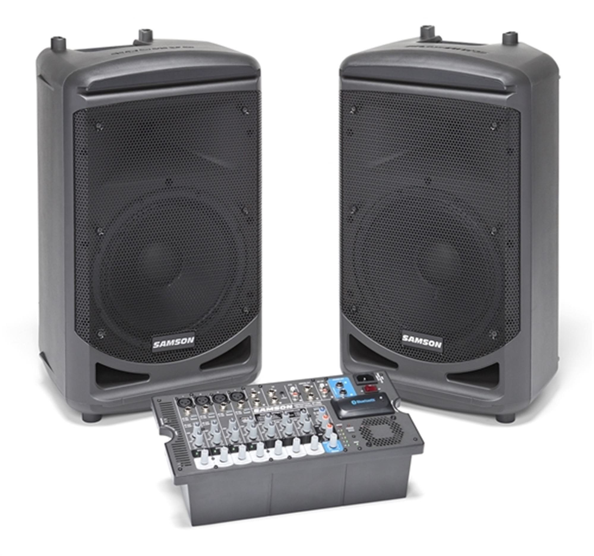 Samson Portable PA  1000w Bluetooth 10 Ch Mixer
