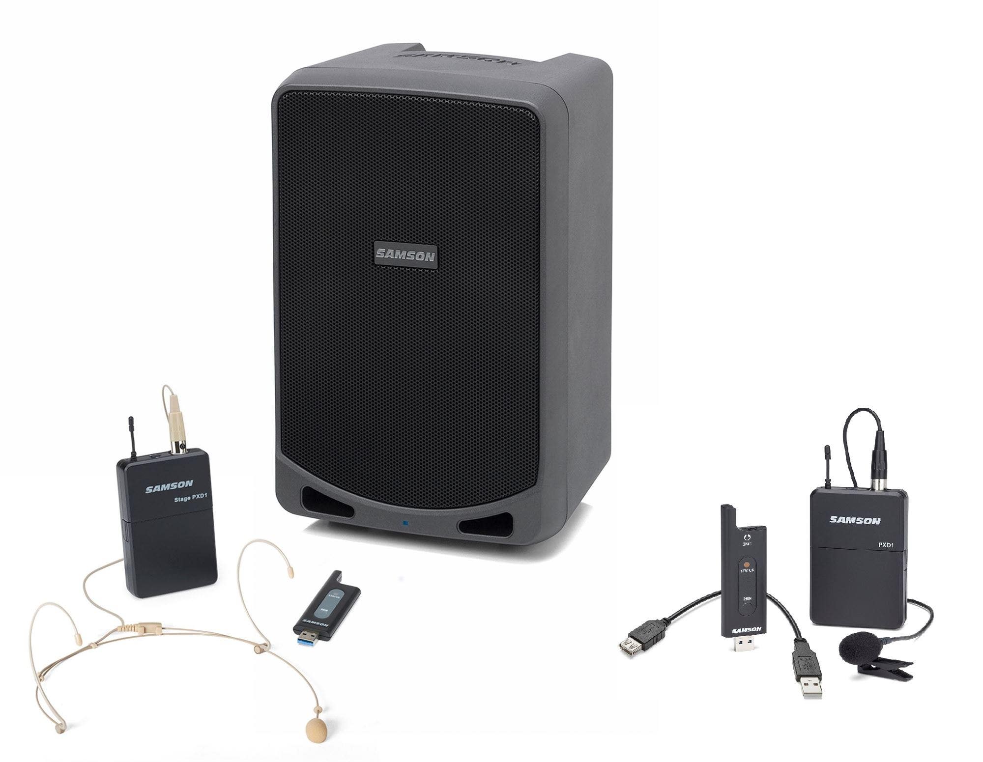 Samson Expedition XP106w Rechargeable Portable PA with Wireless System