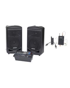 Samson XP800B 800 Watt Portable Bluetooth PA System