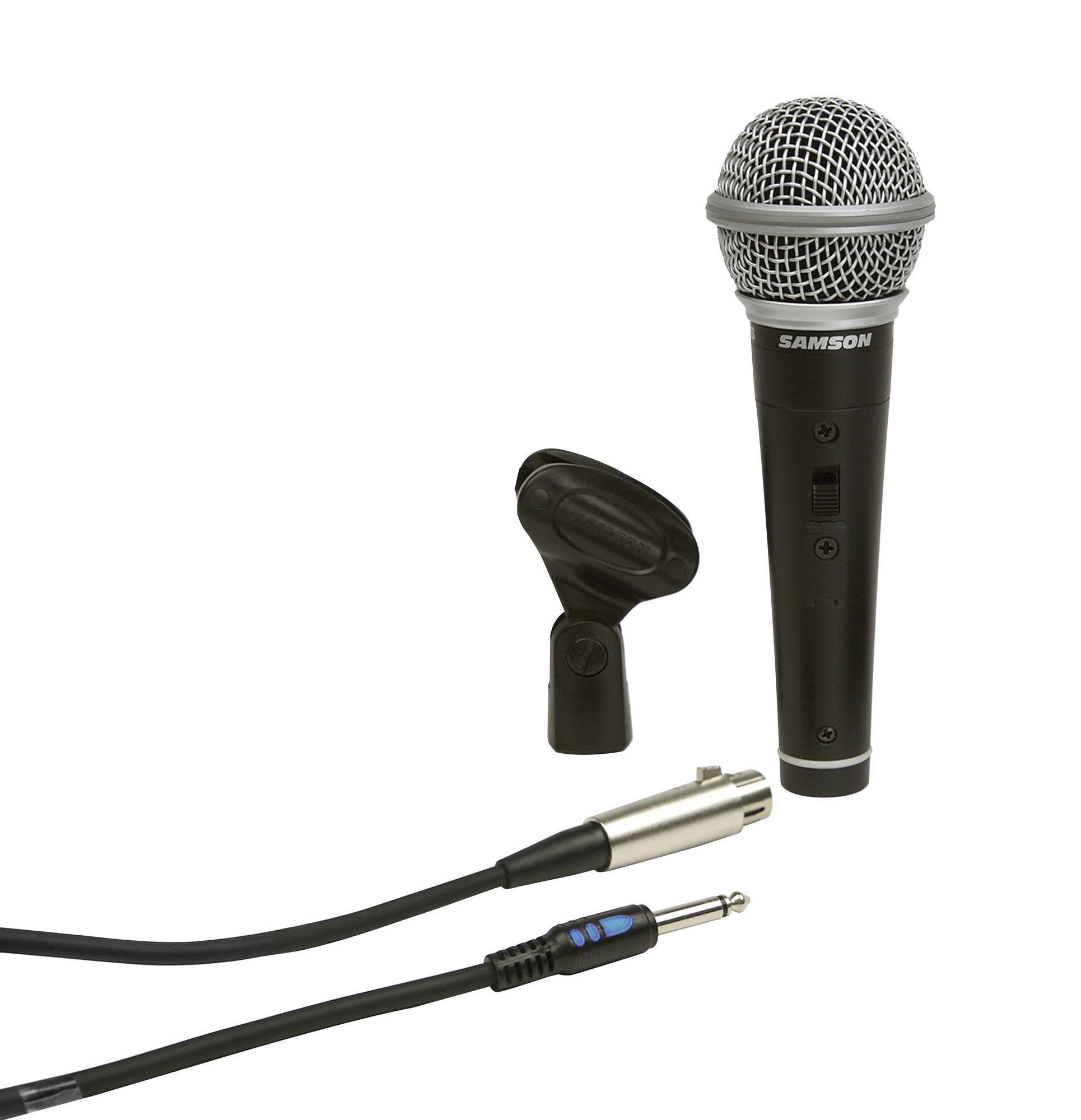 Samson Dynamic Cardioid Handheld Mic with Switch