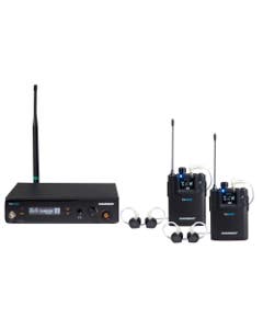 Samson EarAmp EWM100 Wireles In Ear Monitor Dual System