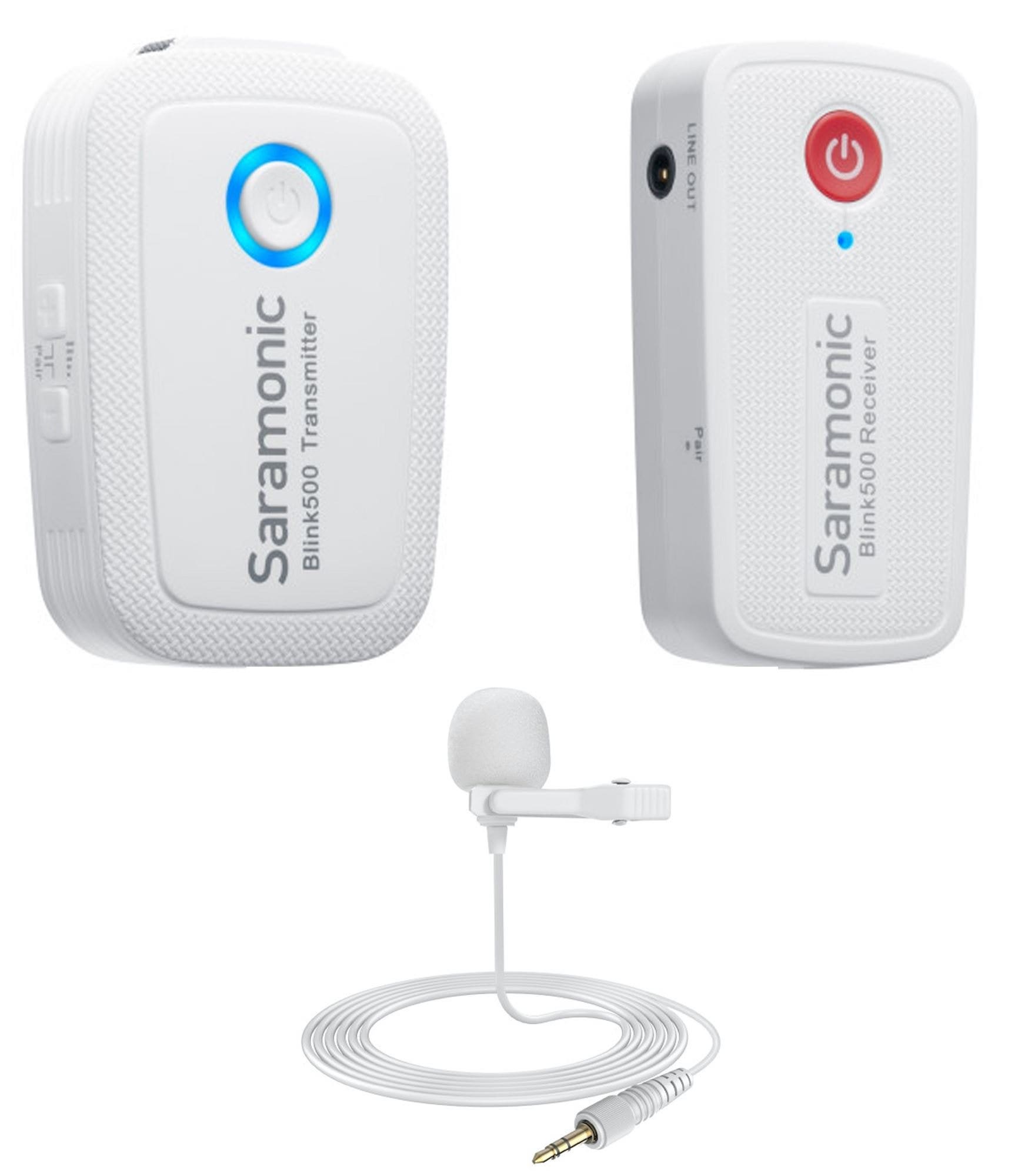 Saramonic BLINK500B1 Camera Wireless System for Phone and Camera White