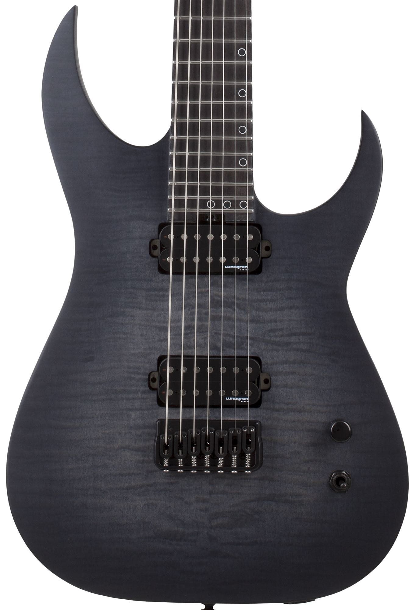 Schecter Keith Merrow KM-7 MKIII Legacy Guitar Transparent Black Burst