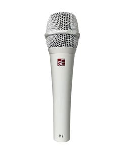 sE Electronics V7-WHT Handheld Dynamic SuperCardioid Vocal Mic White