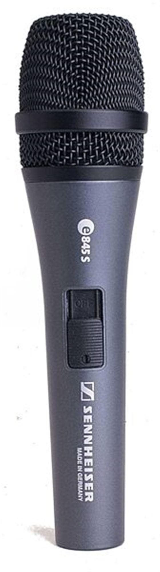 Sennheiser Evolution e 845-S Super-cardioid Dynamic Handheld Vocal Microphone With Switch