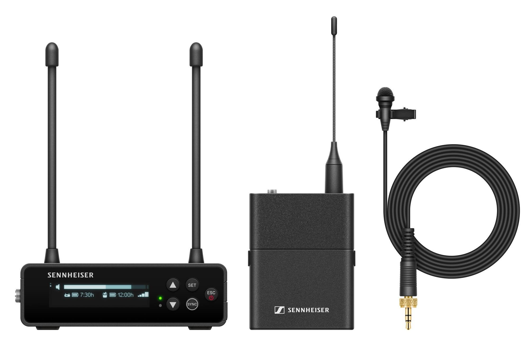 Sennheiser EW-DP ME2 SET Portable Omni Lavalier Wireless System Q1-6