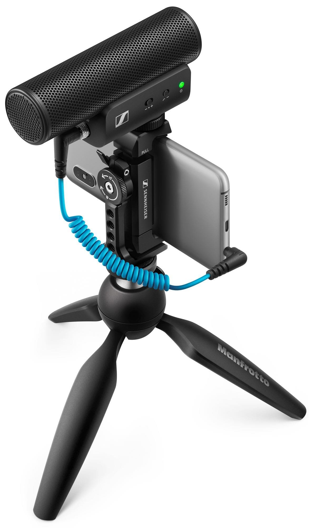 Sennheiser MKE 400 Mobile Kit Compact Shotgun Microphone Bundle