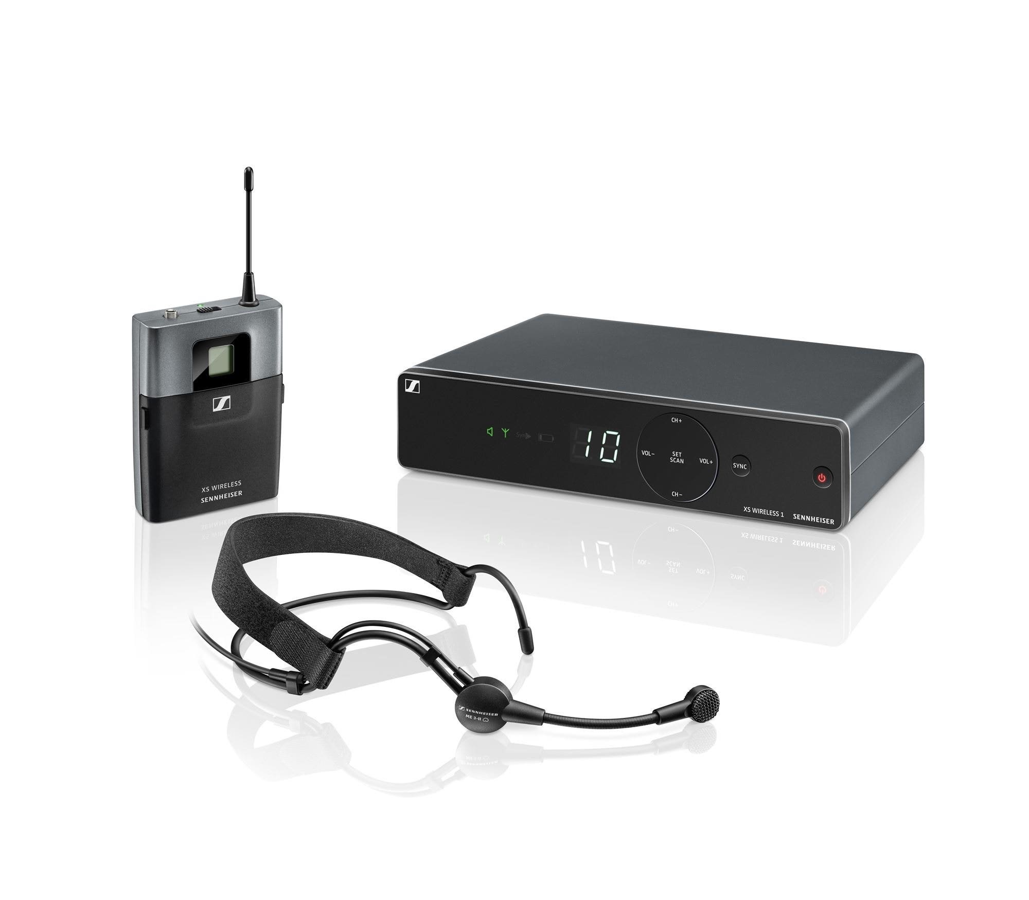 Sennheiser XSW 1-ME3 Wireless Headset Presentation Set With ME3
